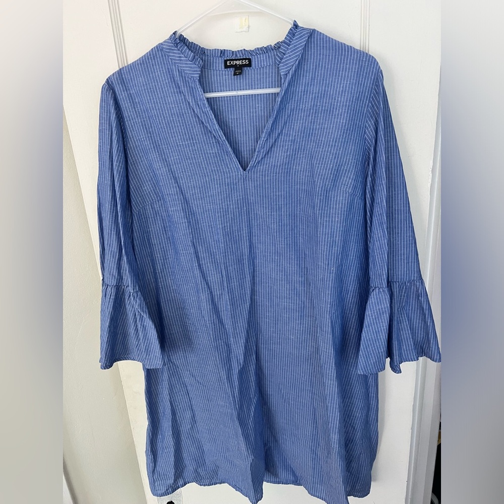 Express Blue Dress